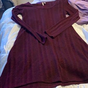 Maroon dress